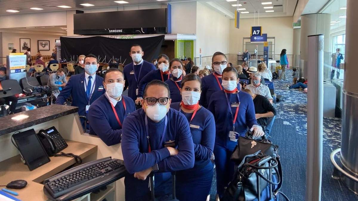 La aerolínea deberá mantener el vínculo laboral con sus empleados. Fuente: (Twitter)