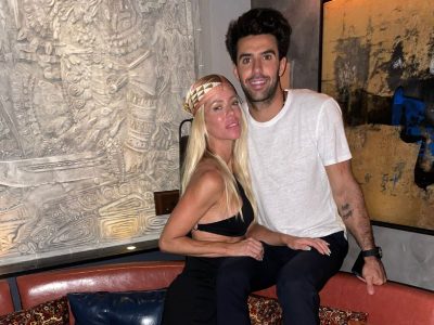 Nicole Neumann y sus hijas recibieron a Manu Urcera con un particular obsequio