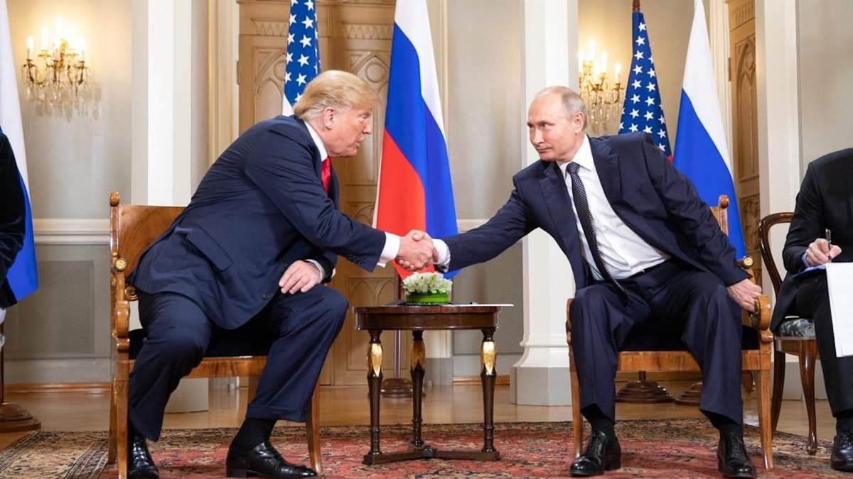 Trump y Putin reunidos el 16 de julio de 2018