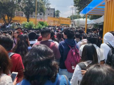 Asesinan a estudiante dentro del CCH Sur; el agresor se lanza de edificio al intentar huir (Video)