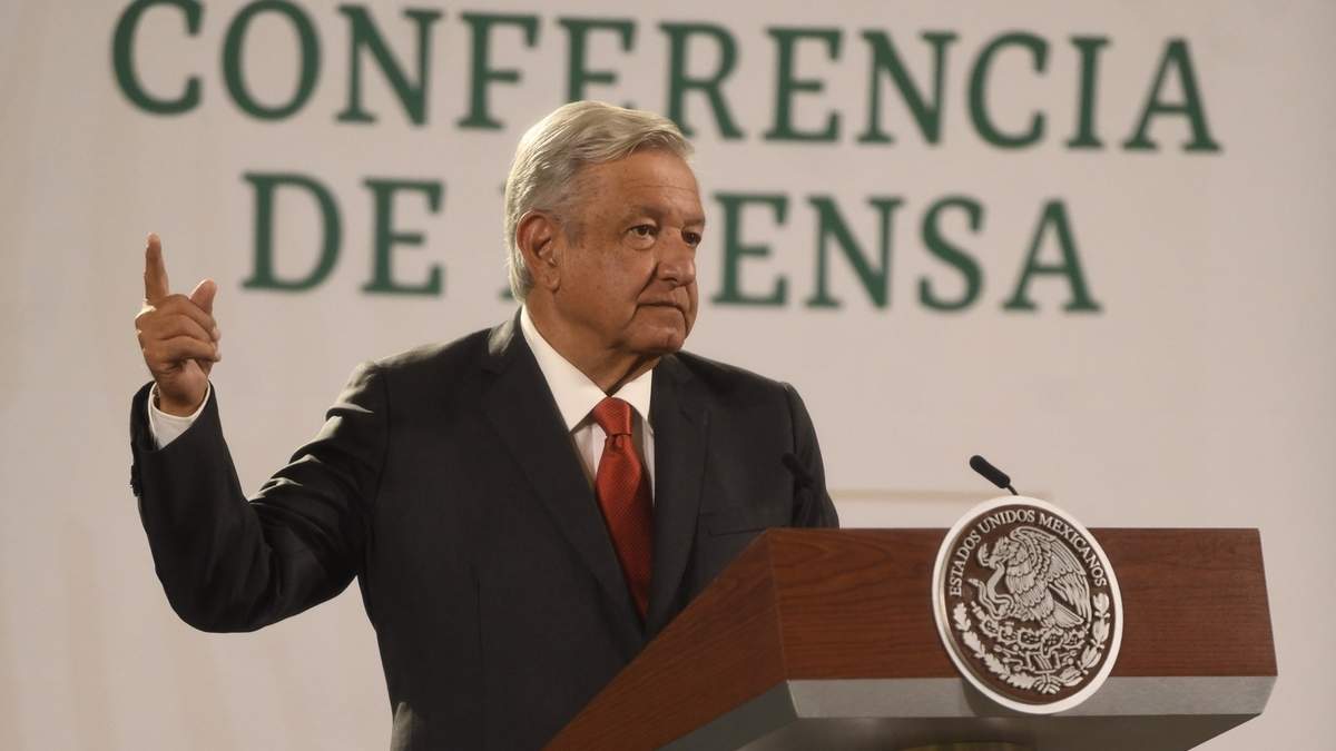 El presidente López Obrador