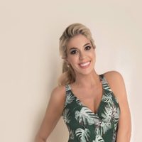 "En casa nos refugiamos así": Virginia Gallardo derritió a sus seguidores con dos hermosas postales