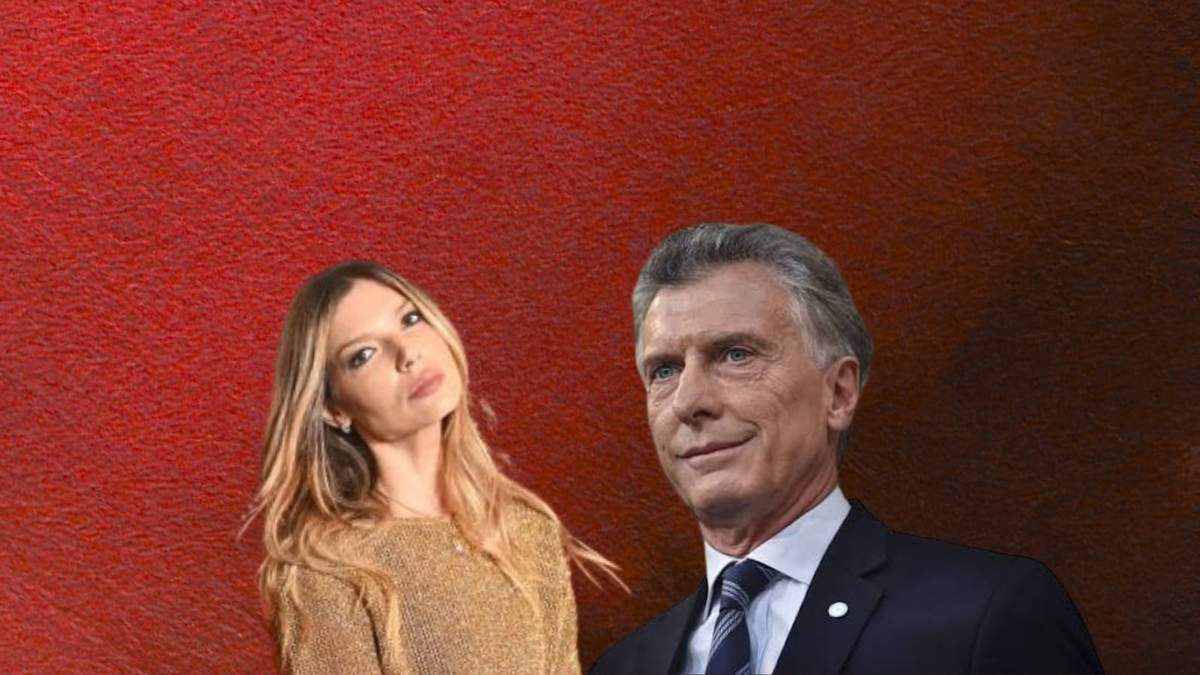 Chloé Bello y Mauricio Macri. Fuente: (Minuto Neuquén)