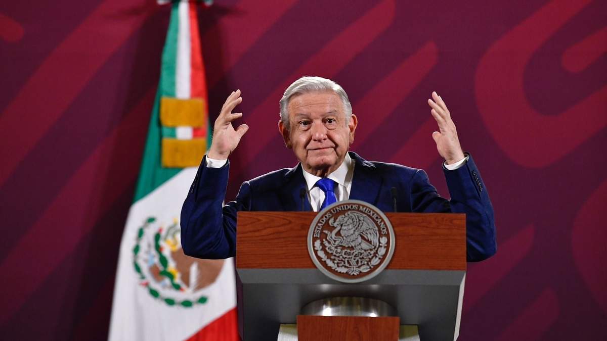 El presidente en Palacio Nacional