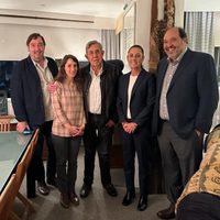 Sheinbaum se reúne con Cuauhtémoc Cárdenas; hablan de los desafíos del país