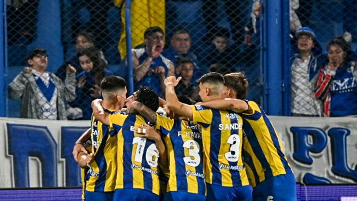 Festejó el Canalla en Liniers.
