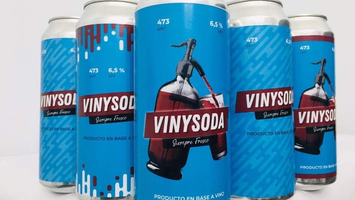 Vino y soda pero en lata. Fuente: (Instagram)