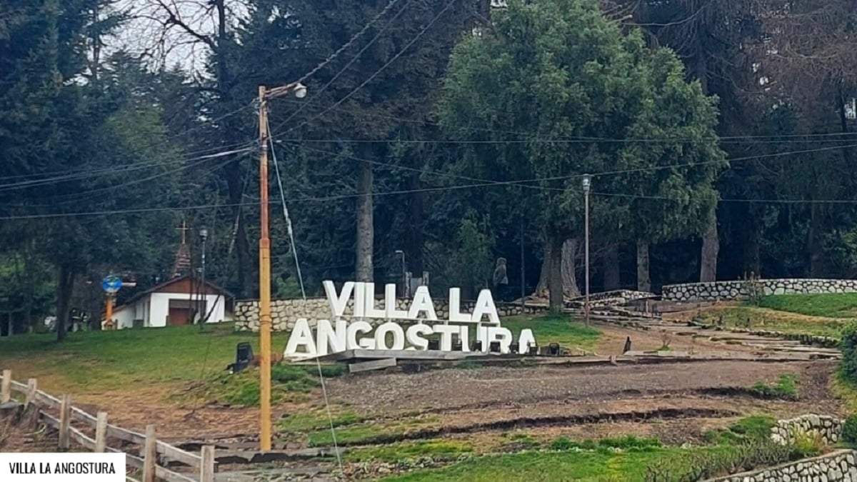 Casi se desata un incendio forestal en Villa La Angostura. Fuente: (X)