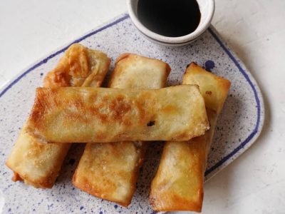 Empanadas chinas de espinaca súper crujientes: la receta más fácil y rica que salva tu cena