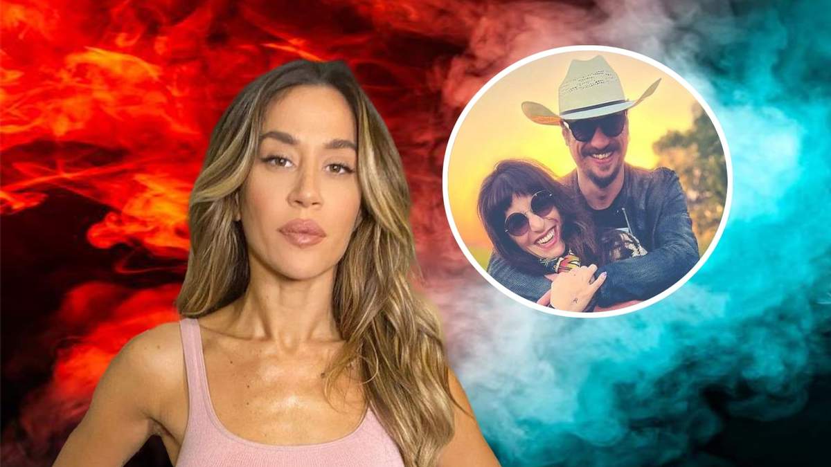 Jimena Barón, Daniel Osvaldo y Gianinna Maradona. Fuente: (Minuto Neuquén)
