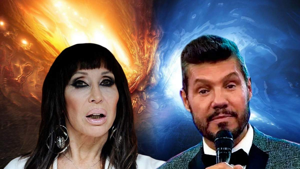 Moria Casán y Marcelo Tinelli. Fuente: (Minuto Neuquén)