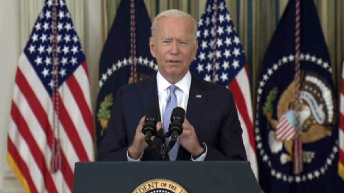 El presidente estadunidense Joe Biden