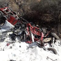Chocan de frente dos tráileres en autopista Zacatecas-Aguascalientes