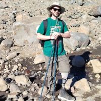 Ascendió el Copahue con una prótesis y completó los 2.760 metros de altura