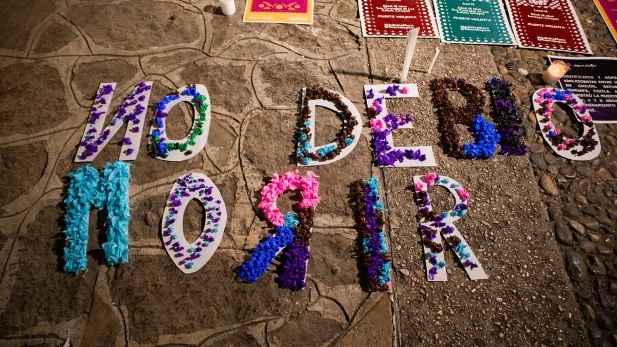 “Muerte Impune”: acción pública de denuncia ante muertes prevenibles de adolescentes en Chiapas