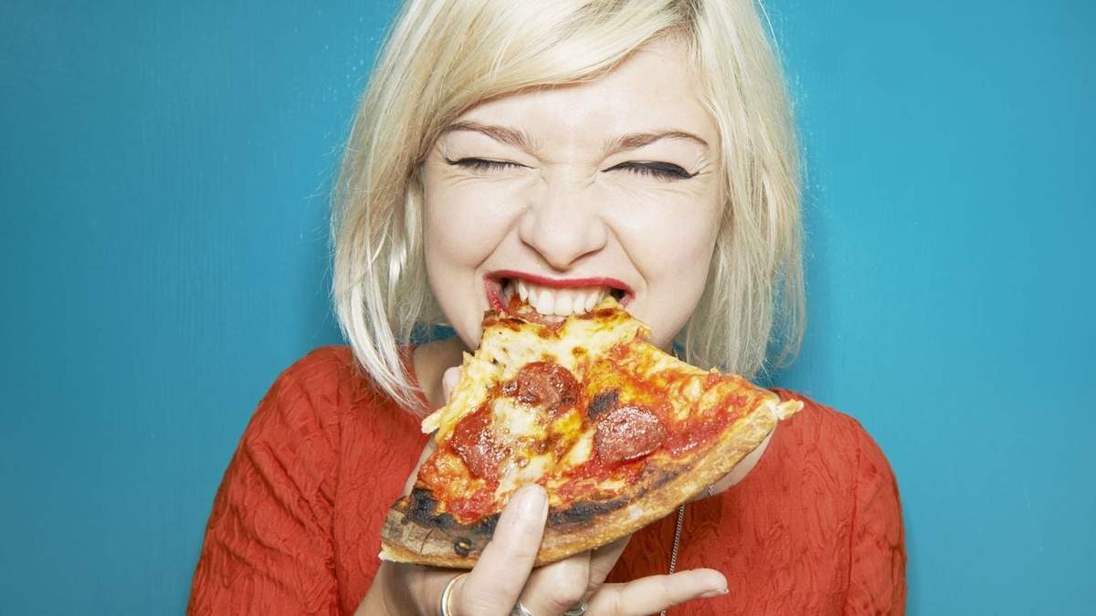 Comiendo feliz. Fuente: (Instagram).