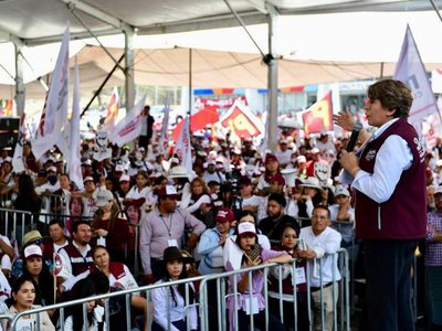 Delfina Gómez promete terminar 10 hospitales inconclusos heredados de gobiernos del PRI