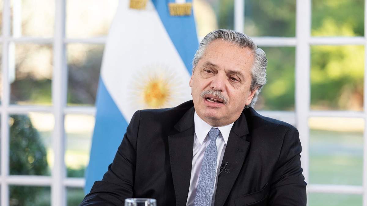 Alberto Fernández, presidente. Fuente: (Twitter)