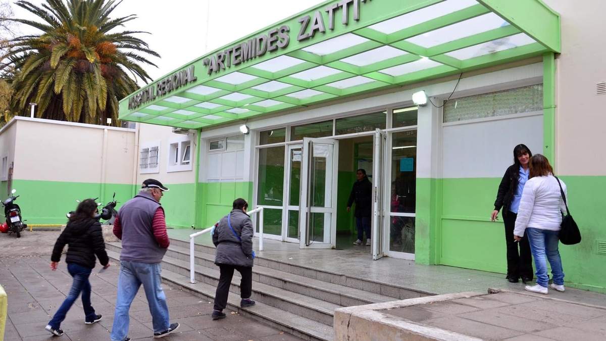 Hospital Artémides Zatti, Viedma. Fuente: (Twitter)