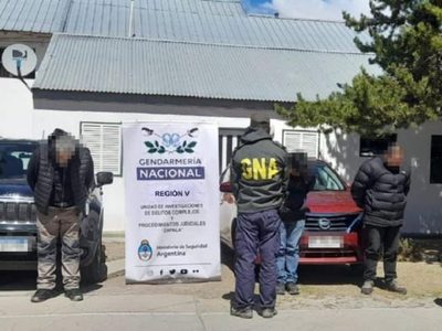 Gendarmería desbarató una banda dedicada al contrabando y trata de personas entre Chile y Neuquén