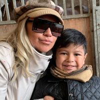 “Me llena el alma”: Verónica Ojeda y Dieguito Fernando en una postal que nos derritió de amor