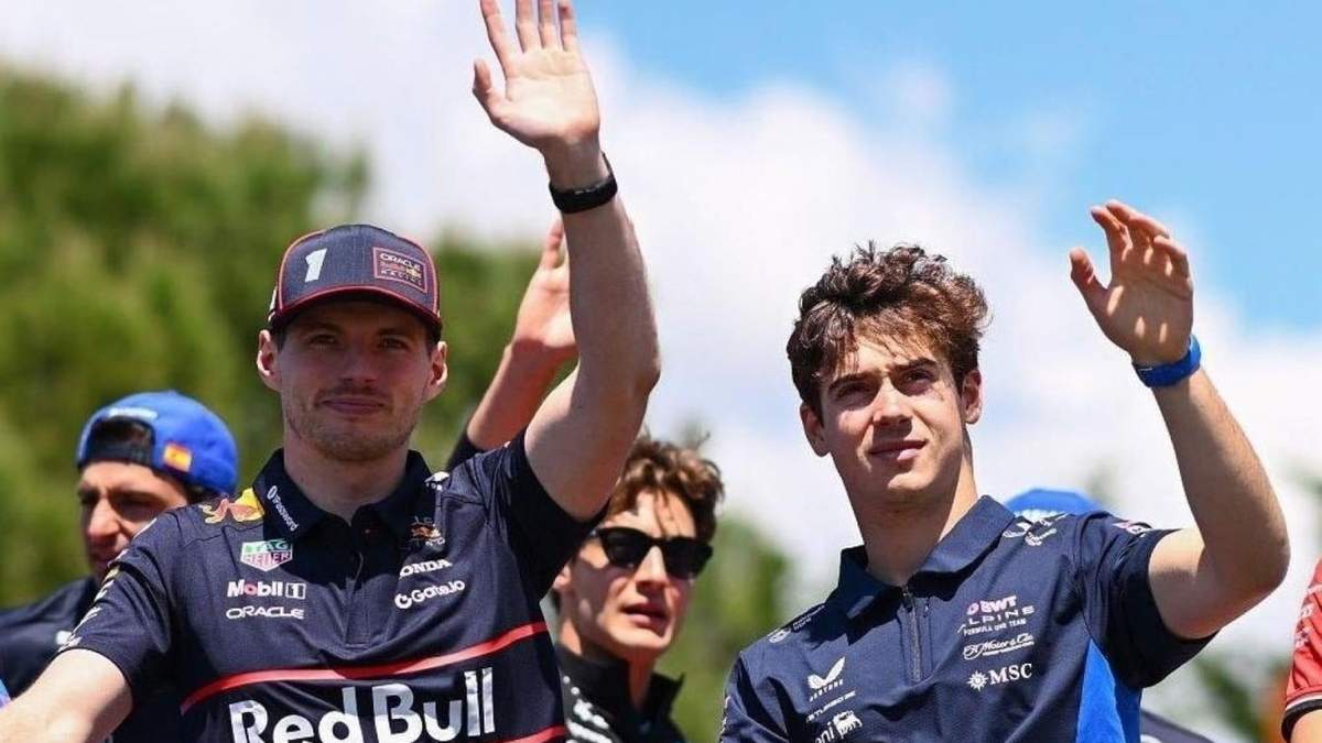 Max Verstappen y Franco Colapinto