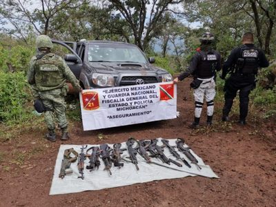 El CJNG desmiente su retirada de 14 municipios de Michoacán