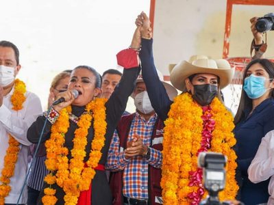 América Astudillo y Jorge Salgado Parra se suman a la campaña de Evelyn Salgado