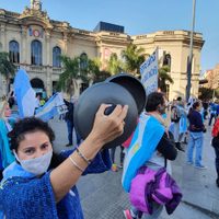 "Una bomba sanitaria": advierten sobre los riesgos de la marcha contra el Gobierno