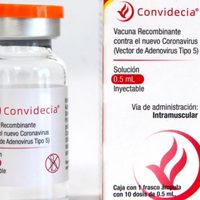 Sale primer lote de 940 mil dosis de la vacuna de Cansino envasadas en México