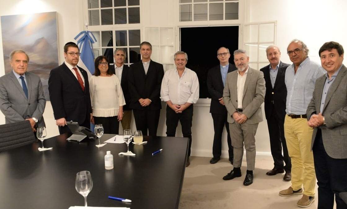 Presidente, Alberto Fernández con "Seamos Uno". Foto: (Twitter)