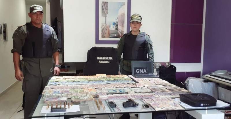 Desbaratan banda narco en Río Negro Fuente:(Twitter)