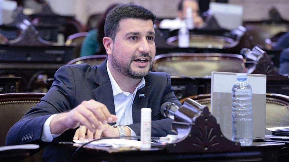 Marcos Cleri, diputado nacional del Frente de Todos por la provincia de Santa Fe. Fuente: (Twitter).