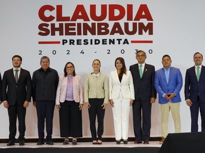 Gobernadores exponen el problema de seguridad; Sheinbaum lo abordará en septiembre