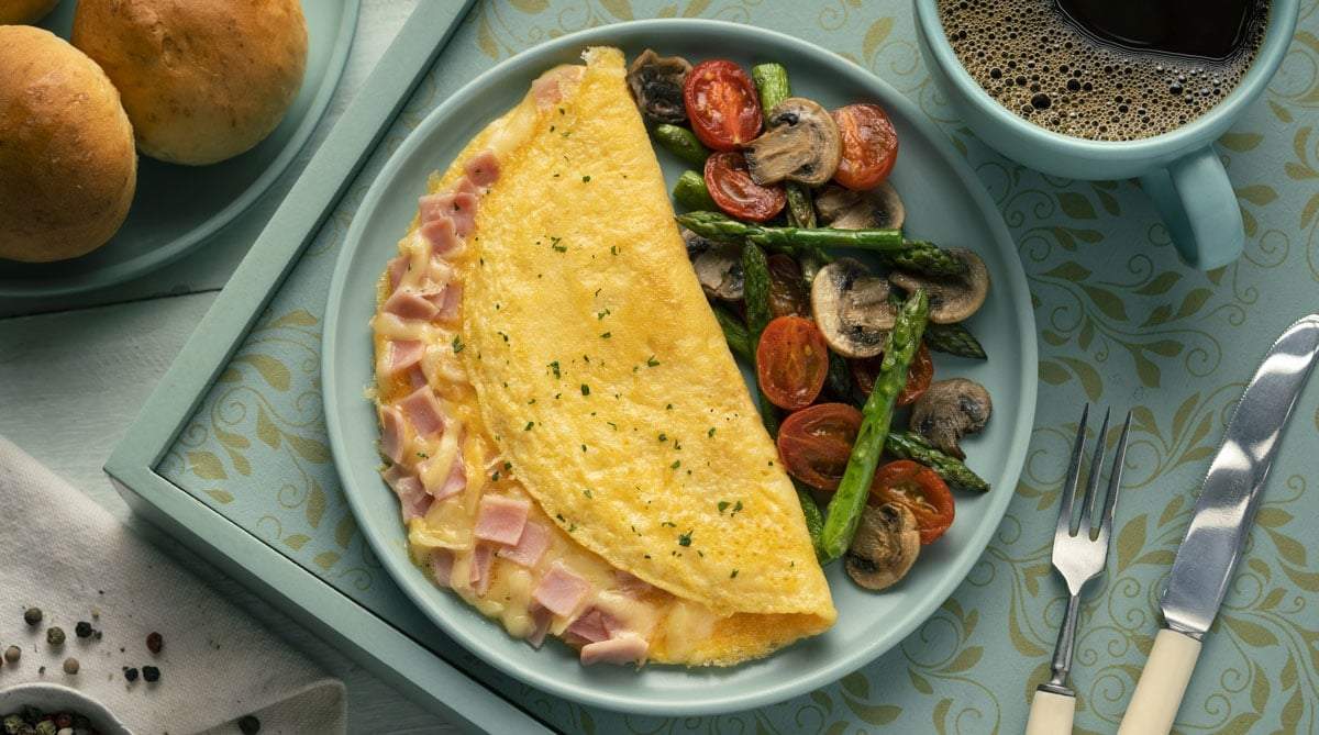 Omelette. Fuente. (Instagram)
