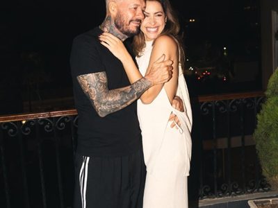 Tinelli copió y pegó un mensaje romántico para su novia
