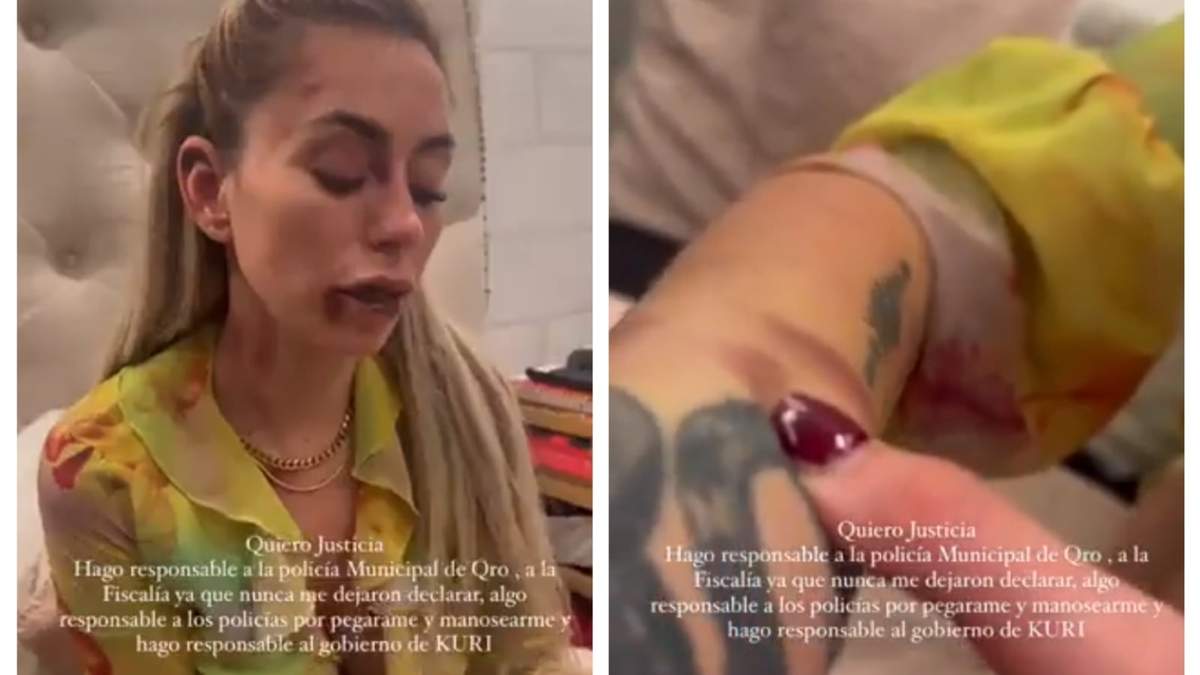 La actriz