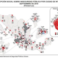 Inegi: 71.3% de mexicanos se siente inseguro en su ciudad