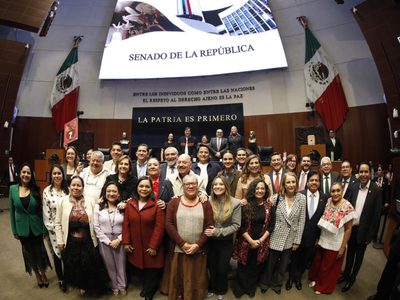 Aunque Adán Augusto no aparece, senadores de Morena lo respaldan por caso Bermúdez Requena