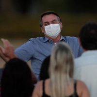 Bolsonaro regresó a sus actividades