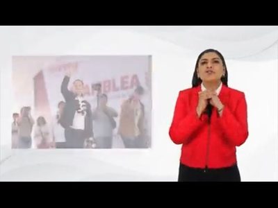 Autocampaña de exalcaldesa de Puebla para ser postulada a la gubernatura por Morena