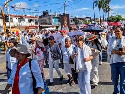 Ciudadanía exige acabar con la violencia en la segunda Caminata por la Paz en Cuautla