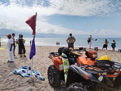 Cierran playas de Puerto Vallarta por la presencia de un cocodrilo