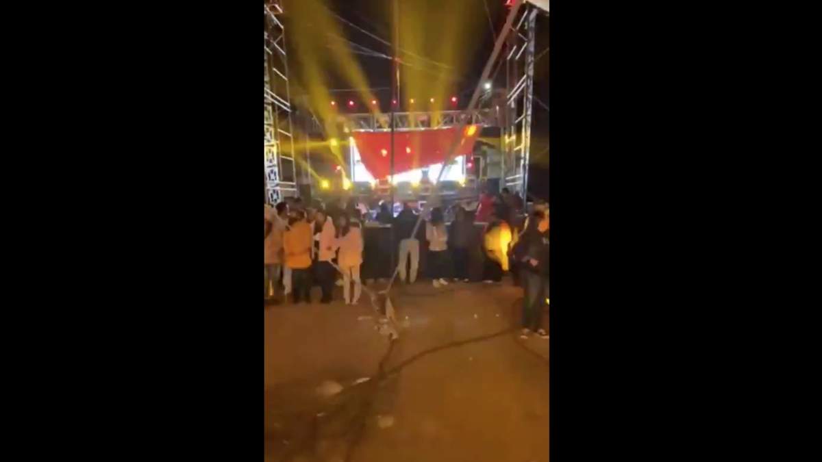 El baile en Huamantla, Tlaxcala