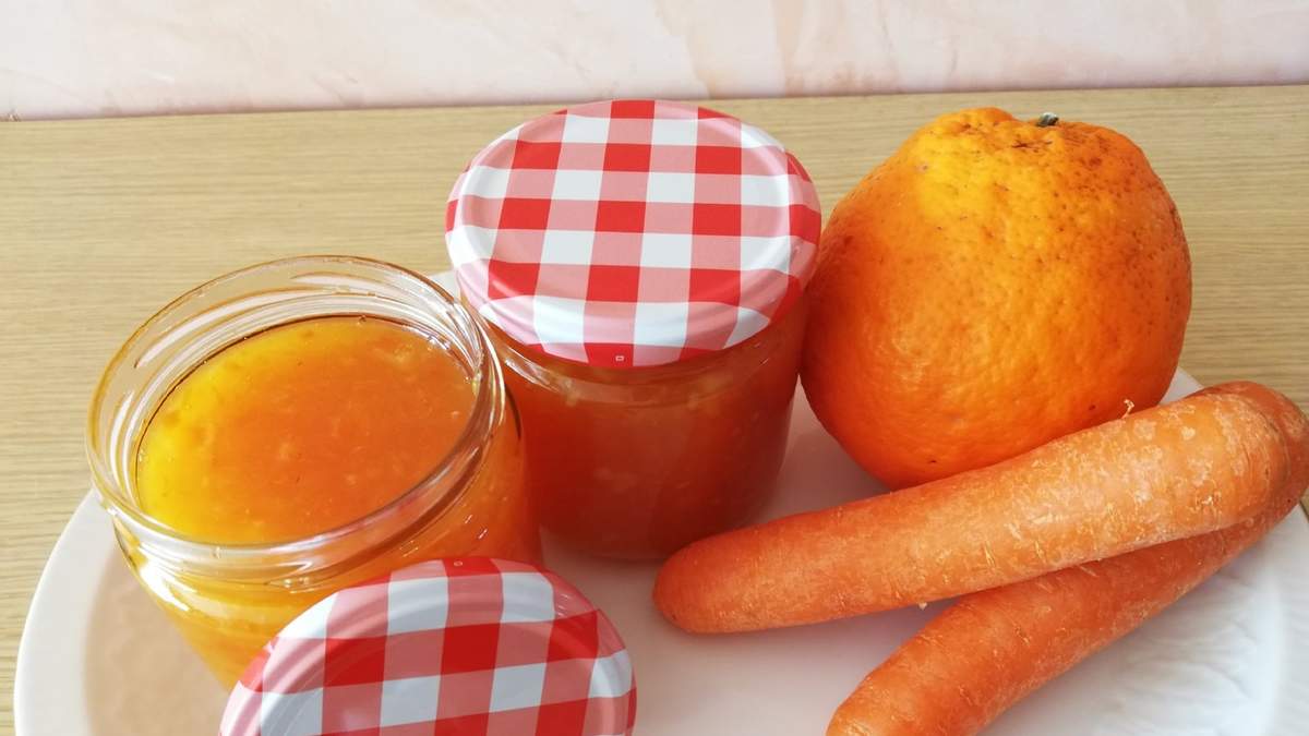 Mermelada de naranja y zanahoria. Fuente: (X)