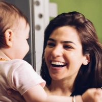 Admiración de hermana: Agustina Cherri capturó este tierno momento entre Muna y Alba y enamoró
