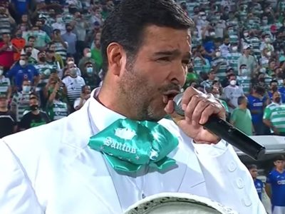 Pablo Montero alteró la letra del Himno Nacional, señala Segob y anuncia que buscará responsables
