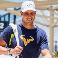 Ya tiene nuevo deporte: Rafael Nadal comenzó su camino lejos del tenis