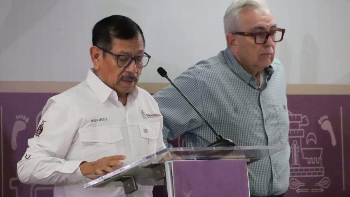 Gerardo Mérida Sánchez y Rubén Rocha Moya