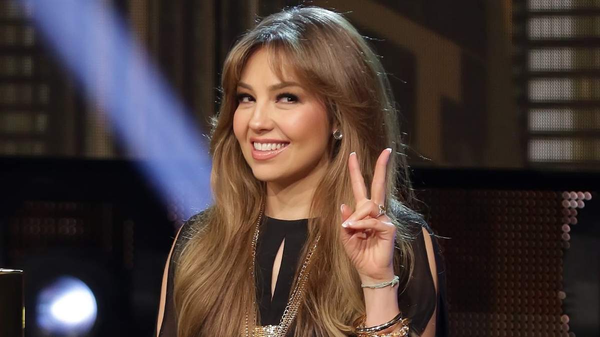 Thalía. Fuente: (Twitter)